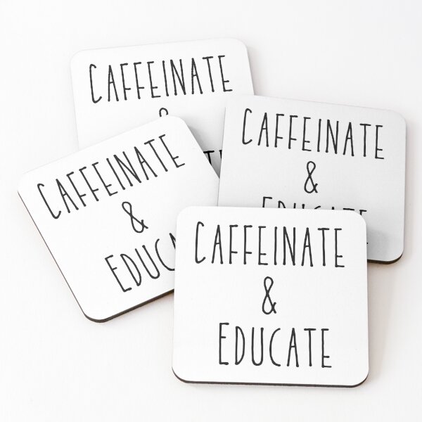 Item preview, Caffeinate and Educate designed and sold by TheVault27.