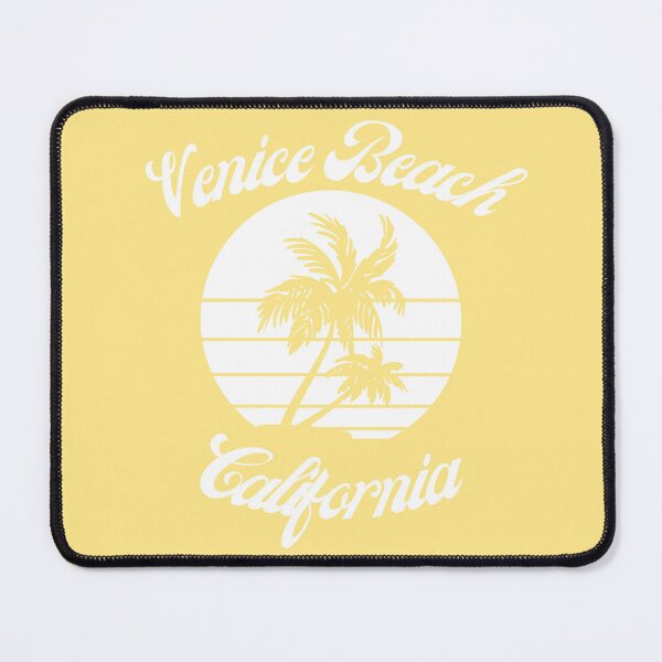 Item preview, Venice Beach California (White + Yellow) designed and sold by Just-Basic.