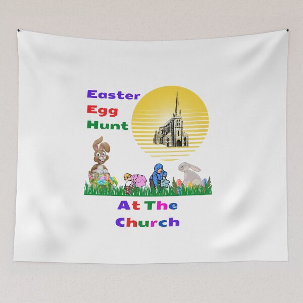 Item preview, Easter Egg Hunt At The Church designed and sold by teewearstyle.