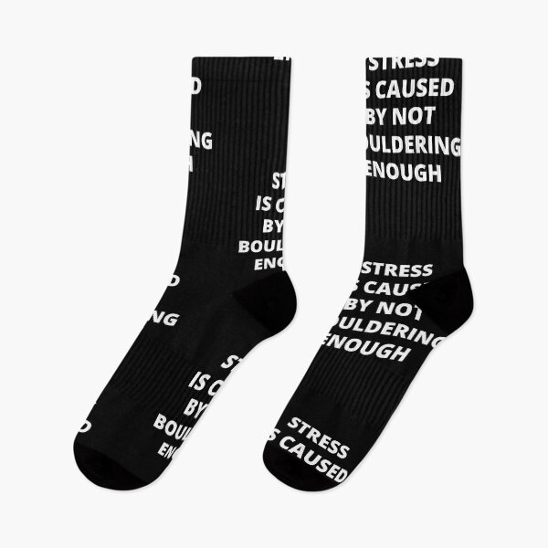 Item preview, Stress is Caused By Not Bouldering Enough designed and sold by Crafty-Mornings.