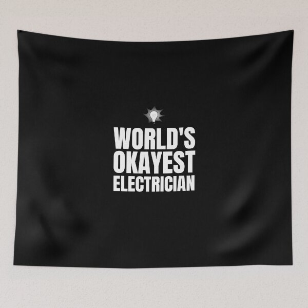 Item preview, World's Okayest Electrician   designed and sold by connortees.