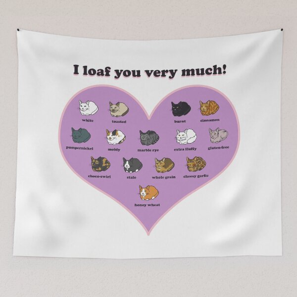 Item preview, I Loaf You Very Much! designed and sold by usclaireforce.