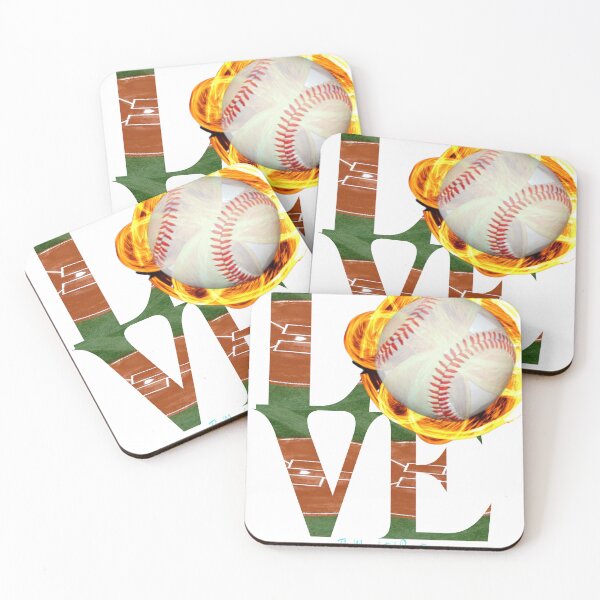 Item preview, Fire Baseball Love designed and sold by TheReporter1.
