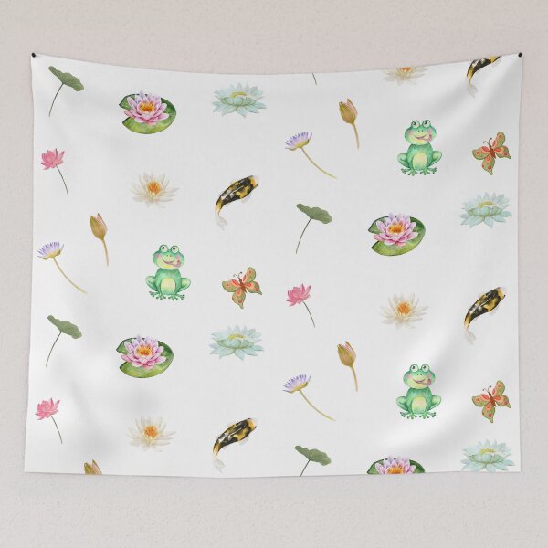 Item preview, Watercolor Pond Life designed and sold by silviaol.