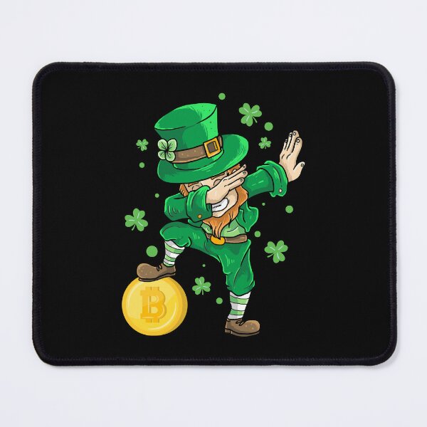 Item preview, St Patricks Day Shirt Dabbing Leprechaun BitCoin Boys Kids Men Dab designed and sold by stanton88.