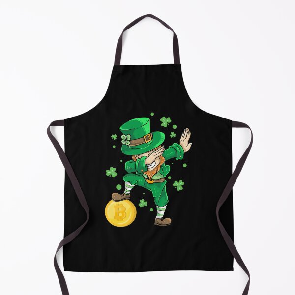 Item preview, St Patricks Day Shirt Dabbing Leprechaun BitCoin Boys Kids Men Dab designed and sold by stanton88.