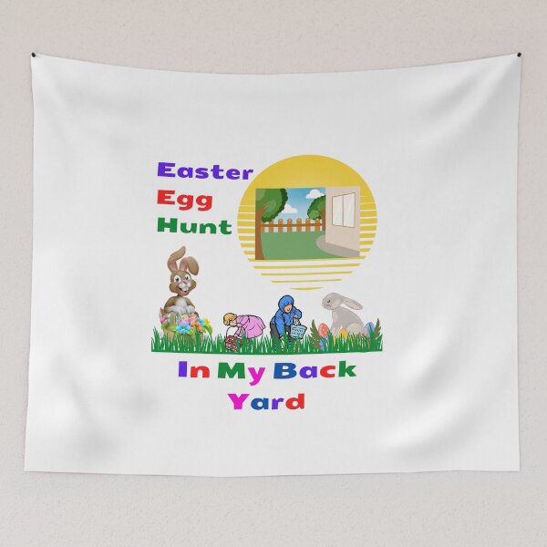 Item preview, Easter Egg Hunt In My Back Yard designed and sold by teewearstyle.