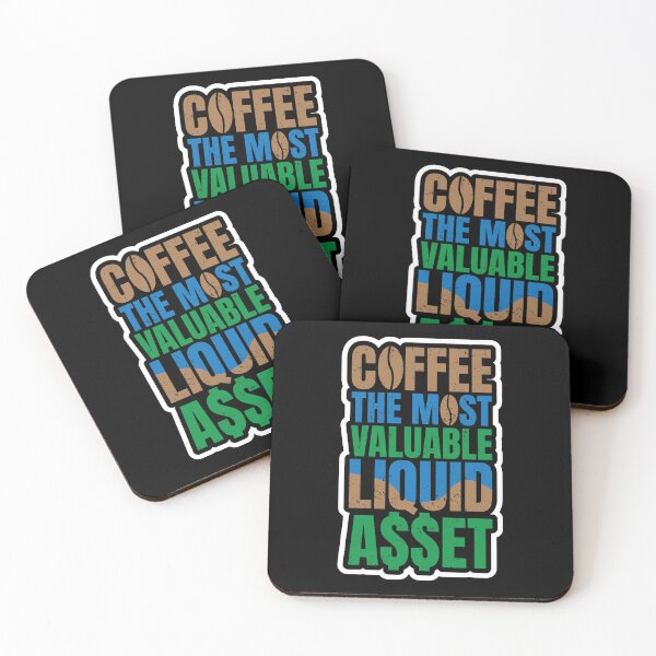 Item preview, Coffee The Most Valuable Liquid Asset Funny Accountant designed and sold by GravitiTees.