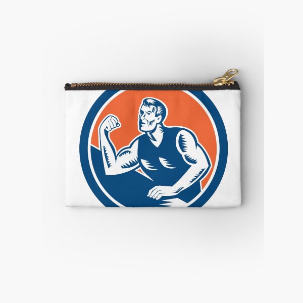 Item preview, Arm Wrestling Champion Woodcut Circle designed and sold by patrimonio.