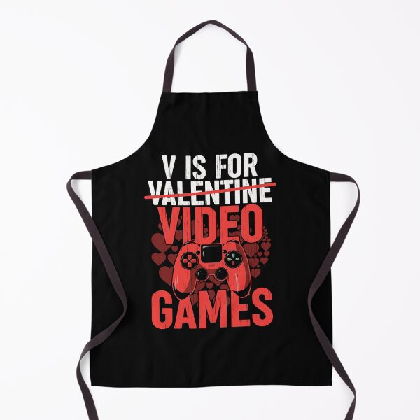 Item preview, V Is For Video Games Funny Valentines Day Gamer Boy Men Gift T-Shirt designed and sold by stanton88.