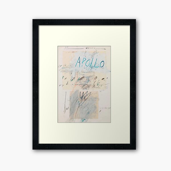 Apollo Cy Twombly Framed Art Print