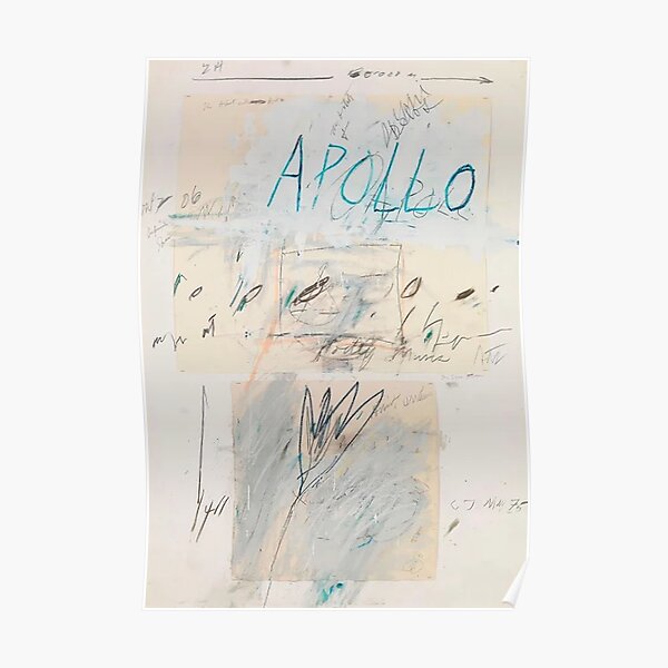 Apollo Cy Twombly Poster