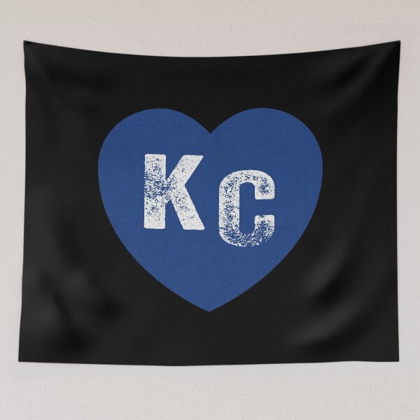 Item preview, Royal Blue KC Blue Heart Kansas City Hearts I Love Kc heart Kansas city KC Face mask Kansas City fac designed and sold by TyrelGeor312.