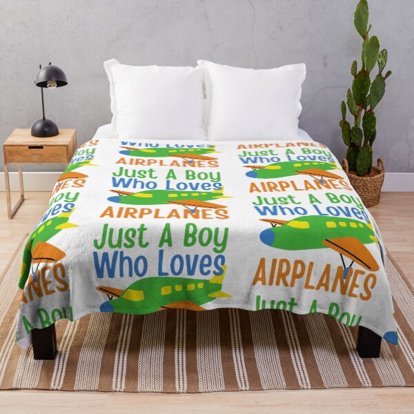 Item preview, Just A Boy Who Loves Airplanes designed and sold by SweetAndSpice.