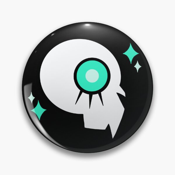 Item preview, kitschy lich skull logo designed and sold by lup r.