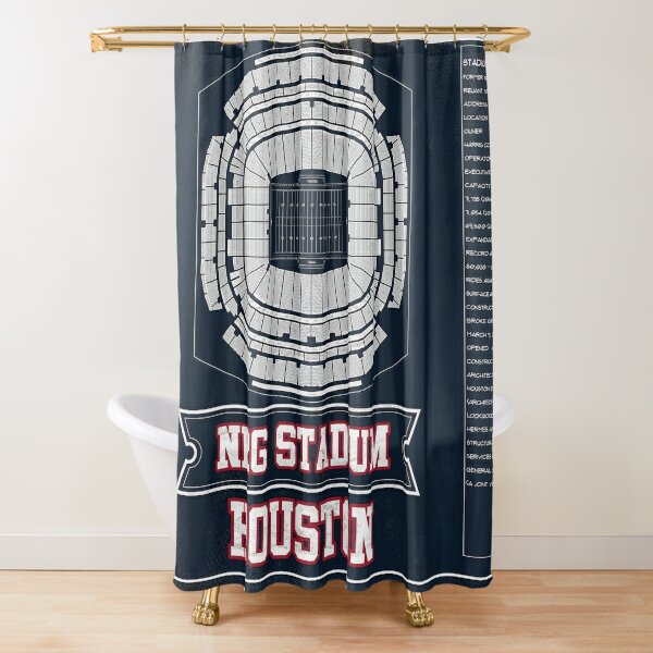 Houston Texans  Texas shower curtain, Shower curtain, Houston texans