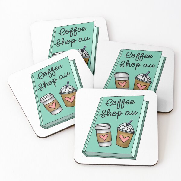 Item preview, Coffee Shop AU Book designed and sold by spottedhound.
