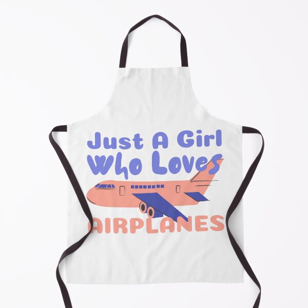 Item preview, Just A Girl Who Loves Airplanes designed and sold by SweetAndSpice.