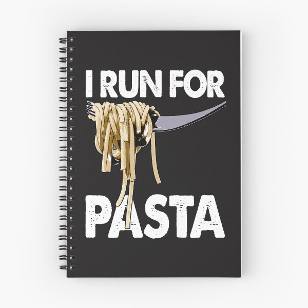 Item preview, I Run For Pasta designed and sold by Bendthetrend.