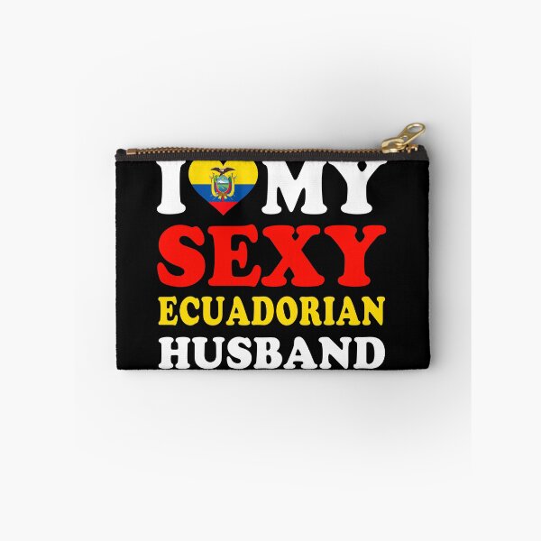 Item preview, I love My Sexy Ecuadorian Husband Funny Valentine’s Day designed and sold by RetroStyle247.