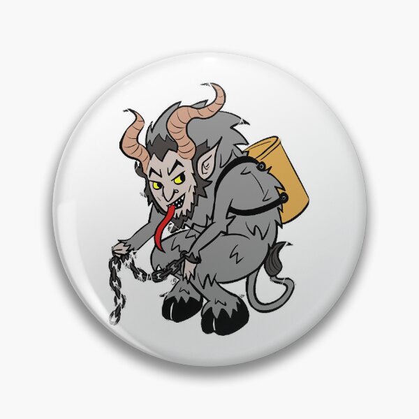 Item preview, Krampus en gris oscuro designed and sold by F4xhKWwA.