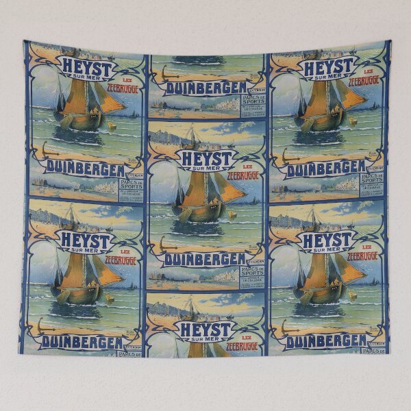 Item preview, Antique summer travel fishing boat Heist Duinbergen designed and sold by aapshop.