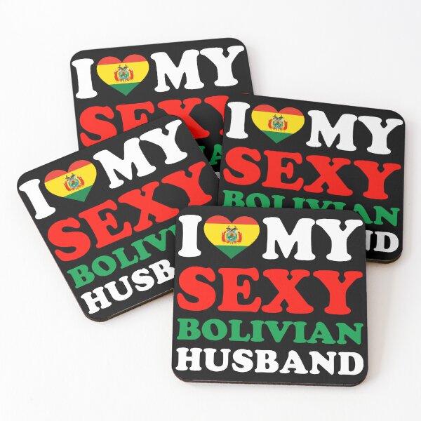 Item preview, I love My Sexy Bolivian Husband Funny Valentine’s Day designed and sold by RetroStyle247.