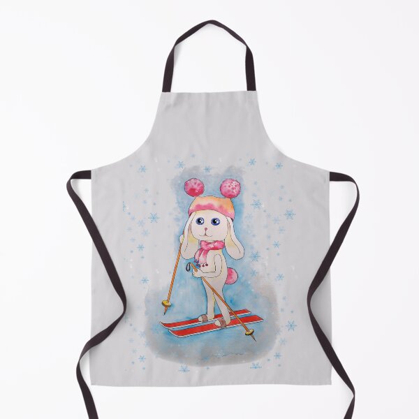Item preview, Snow Bunny on Skies designed and sold by ArtCollectables.