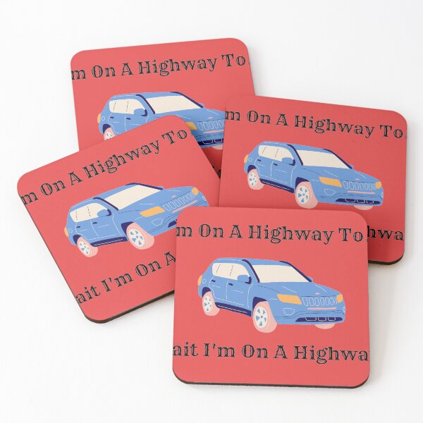 Item preview, Im on a highway to... wait Im on a highway? Red Version designed and sold by Cora Gregory.
