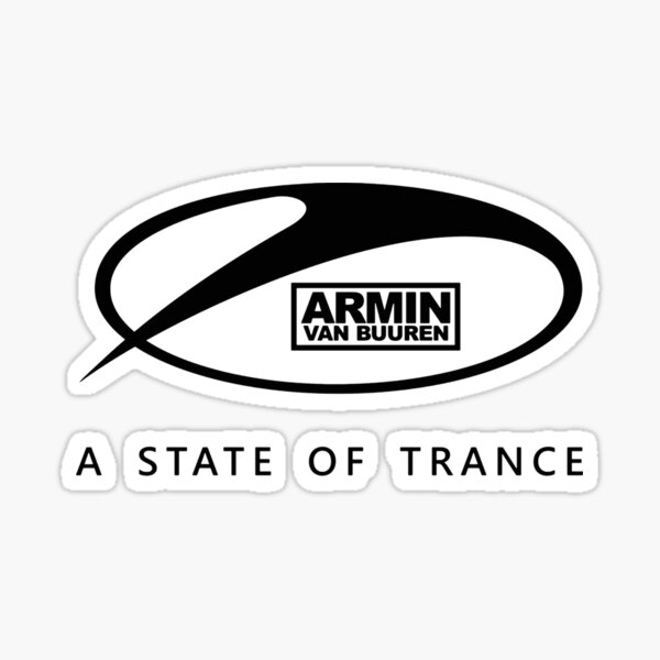 A State of Trance Armin Van Buuren Car Window Sticker Styling Decal Blue 