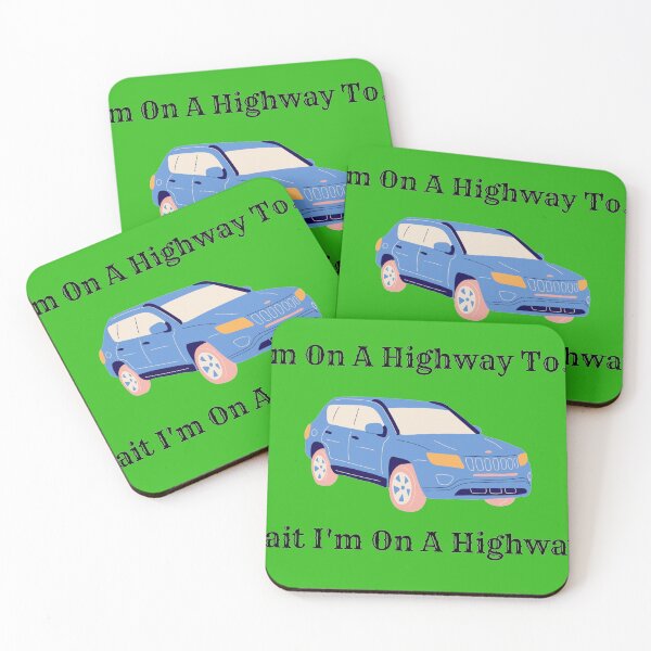 Item preview, Im on a highway to... wait Im on a highway? Green Version designed and sold by Cora Gregory.