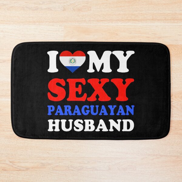 Item preview, I love My Sexy Paraguayan Husband Funny Valentine’s Day designed and sold by RetroStyle247.