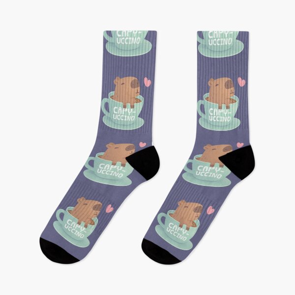 Item preview, Cute Capybara Capyuccino Coffee designed and sold by rustydoodle.