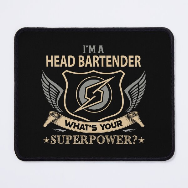 Item preview, Head Bartender T Shirt - What Is Your Superpower Job Gift Item Tee designed and sold by leolanwugm.