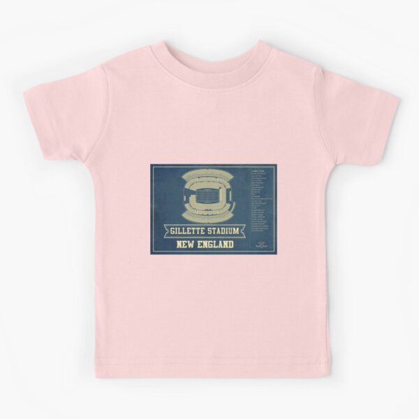 New England Patriots Gillette Stadium Seating Chart Vintage