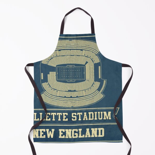 Item preview, New England Patriots Gillette Stadium Seating Chart - Vintage designed and sold by Shagreal.
