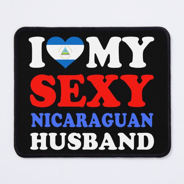 Item preview, I love My Sexy Nicaraguan Husband Funny Valentine’s Day designed and sold by RetroStyle247.