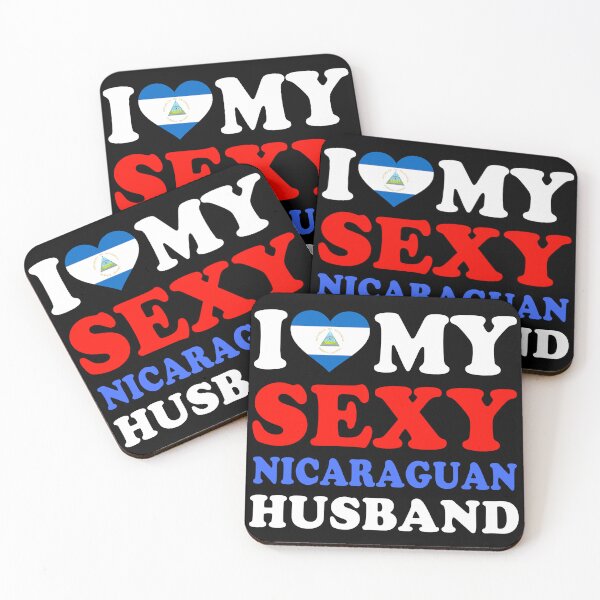 Item preview, I love My Sexy Nicaraguan Husband Funny Valentine’s Day designed and sold by RetroStyle247.