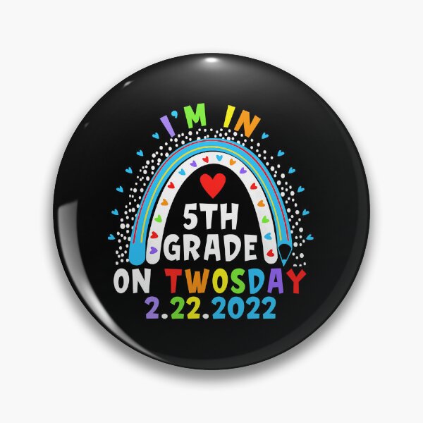 Item preview, I'm 5th Grade On Twosday 02222022 Tuesday February 2nd T-Shirt designed and sold by SimiaVilac.
