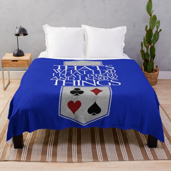 Item preview, I Play Poker And I Know Things Cards Player Gift T-Shirt designed and sold by SimiaVilac.