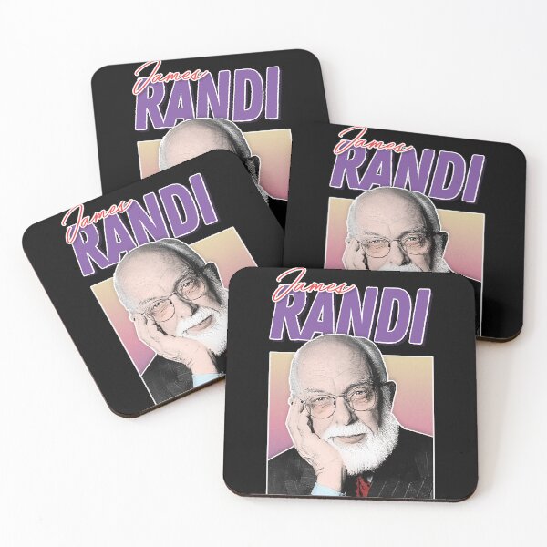 Item preview, James Randi  Skeptic Aesthetic Fan Design T-Shirt designed and sold by SimiaVilac.