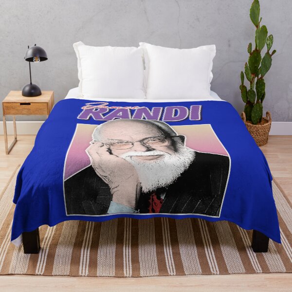 Aperçu de l'œuvre T-shirt James Randi Skeptic Aesthetic Fan Design créée et vendue par SimiaVilac.