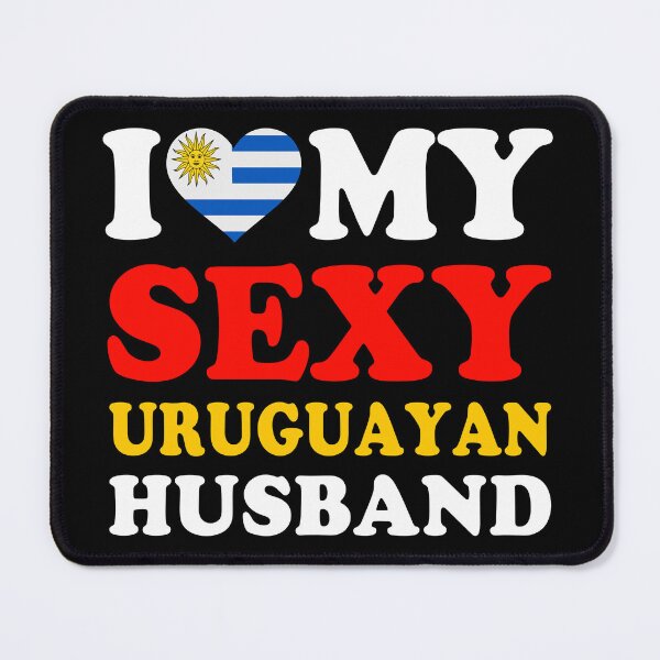 Item preview, I love My Sexy Uruguayan Husband Funny Valentine’s Day designed and sold by RetroStyle247.