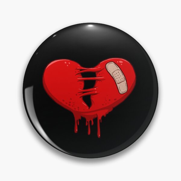 Artikelvorschau, Bandaged Broken Heart Divorce Breakup Heartbroken Gear entworfen und verkauft von DynamicDesign.