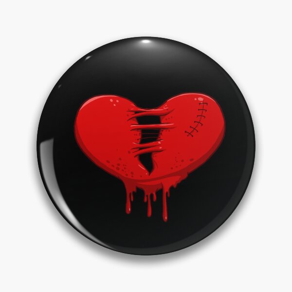 Artikelvorschau, Stitched Broken Heart Divorce Breakup Heartbroken Gear entworfen und verkauft von DynamicDesign.