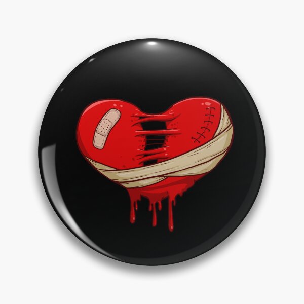 Artikelvorschau, Bandaged Broken Heart Divorce Breakup Heartbroken Gear entworfen und verkauft von DynamicDesign.