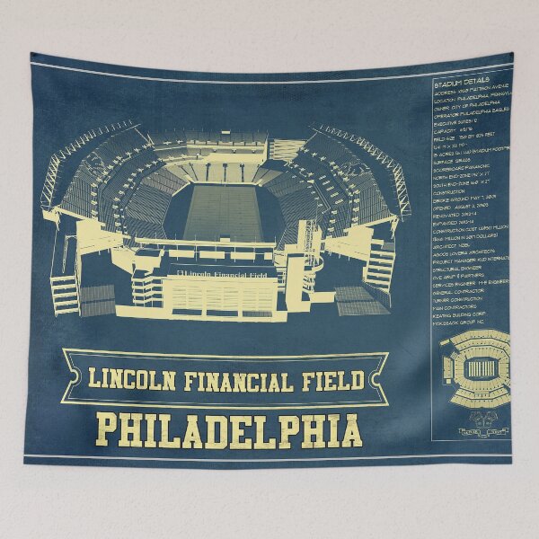 Item preview, Philadelphia Eagles Lincoln Financial Field - Vintage designed and sold by Shagreal.