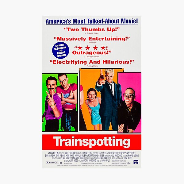 Item preview, Trainspotting Poster designed and sold by haddonelm.