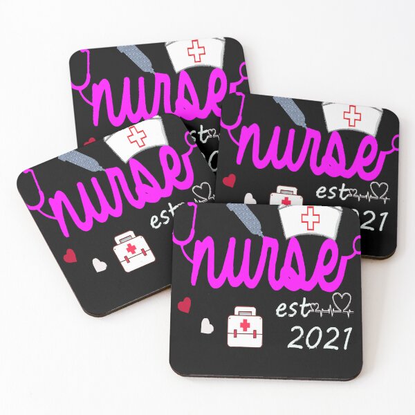 Item preview, nurse est 2021 designed and sold by KristinaDuncan.