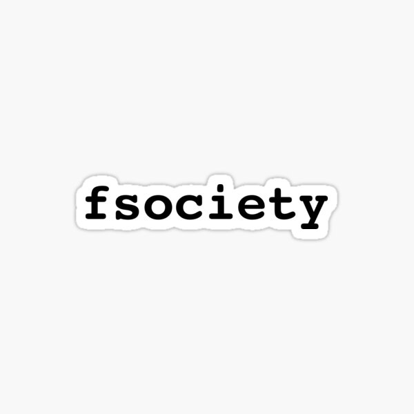 fsociety Sticker